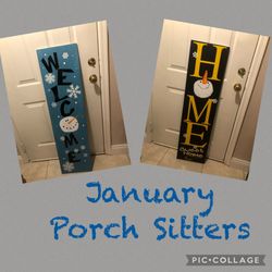 January Porch sitters
