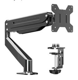 Suptek Monitor Mount Gas Spring Monitor Arm Desk Mount Fully Adjustable Fits 17 20 22 23 24 26 27 32 35 inch Monitors Weight Capacity up to 24.25 Ibs