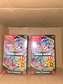 Chaos Rising booster bundles