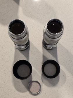 Leica Elmar f/4 135mm & Elmar f/4 90mm (9cm)