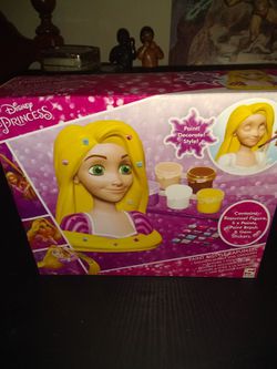 Brand New Disney Princess Paint & Style Rapunzel