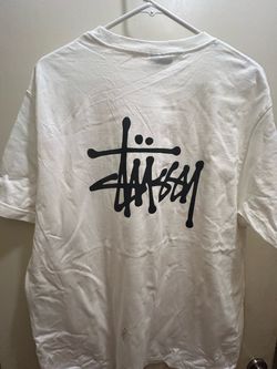 Stussy Basic Logo White T-Shirt