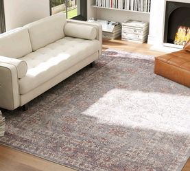 New Washable 8x10 Area Rug