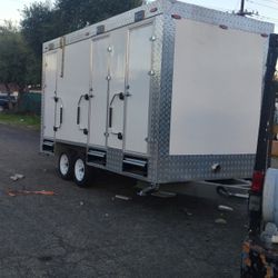 3 Stall Restroom Trailer 