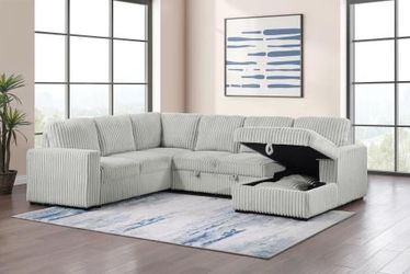 New sleeper sectional in box- finance available