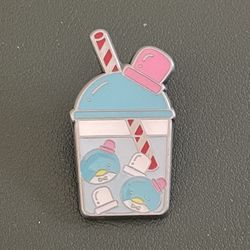 LOUNGEFLY Hello Kitty And Friends Boba Blind Box Enamel Pin, Tuxedo Sam