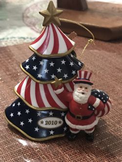 USA CHRISTMAS ORNAMENT