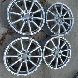 Audi A4 18" wheels in excellent condition 