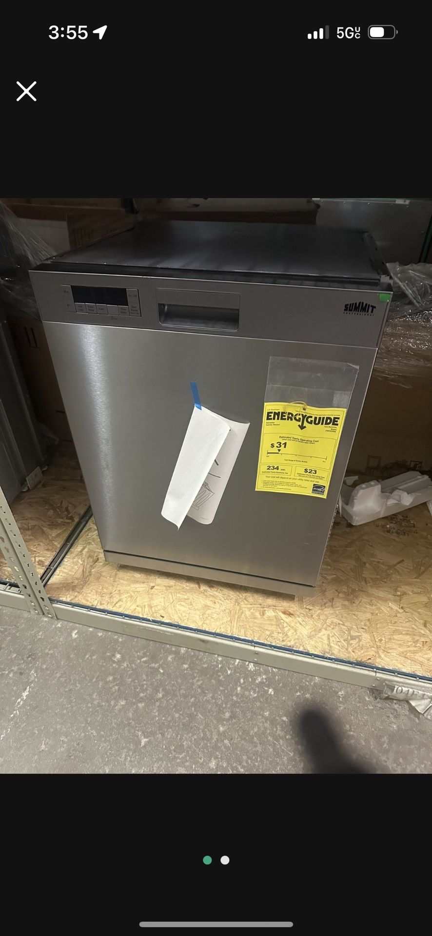 Summit Dishwasher