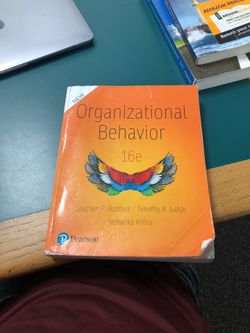 Organizational Behavior (Robins, Judge, Vohra) 16th edition