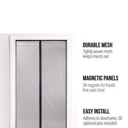 Magnetic Screen Door New With Box But Newer Used