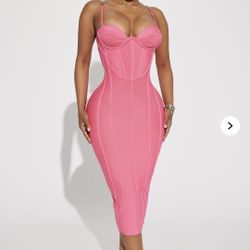Fashion Nova Bandage Bodycon Dress 