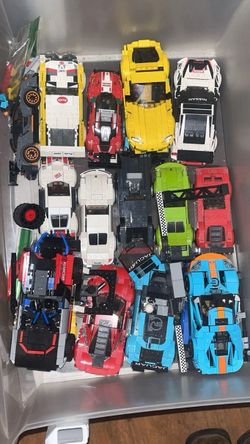 Various Lego Speed Cars