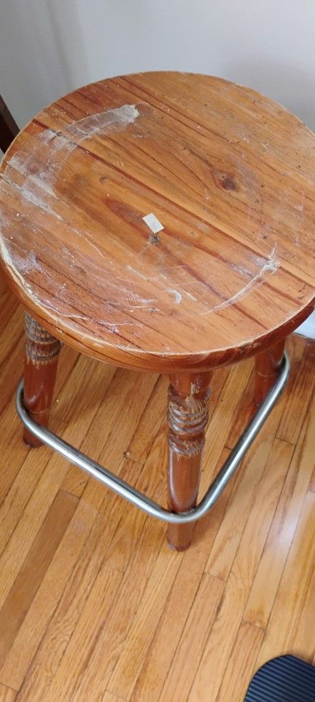 Solid Wood Stool