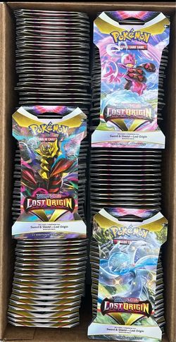 Lot of (144) Pokemon TCG Lost Origin Sleeved Booster Packs SEALED SWSH11