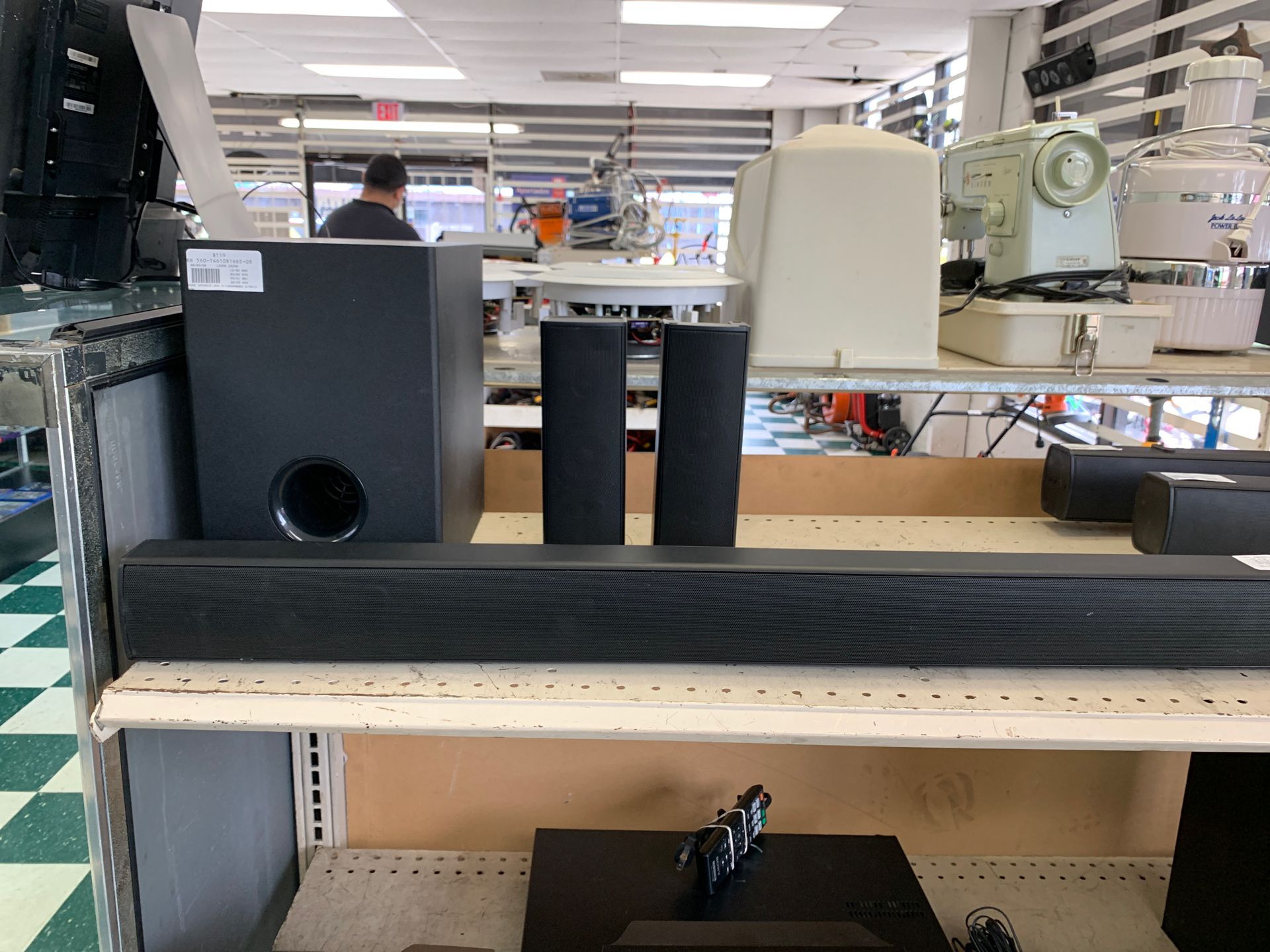 ONN Sound Bar with subwoofer & 2 speaker @ Fiesta Pawn Shop #560