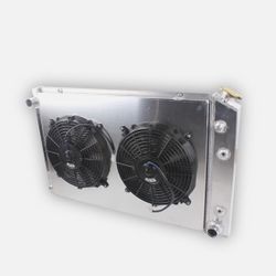 4 Row Radiator Fan Shroud For 1973– 1987 Chevy GMC C/K C10 C20 C30 K10 K20 C2500