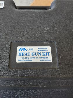 MA-Line Heat Gun Kit MA02525-3
