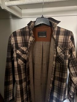 Jach’s Flannel Brown & Tan Plaid Mens/ Women