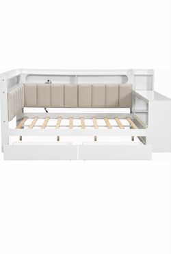Full Size bed mattress included!