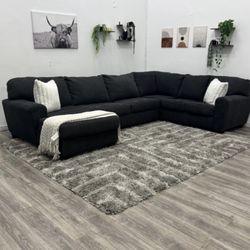 Grey Sectional Couch - Free Delivery 