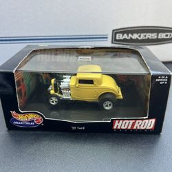 Hot Wheels Collectibles ’32 Ford Hot Rod Magazine Diecast Car NIB Series 4/5