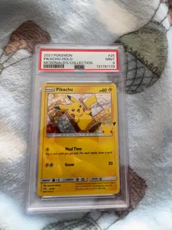 Pickachu McDonald’s collection Psa 9