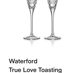 Brand NEW  Waterford Crystal Toasting Glasses (2)