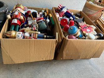2 years Large Boxes of Christmas Nutcrackers