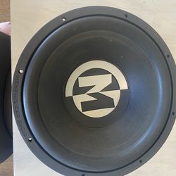 2 Memphis Car Audio 15” Subwoofers - Matching Pair - $160