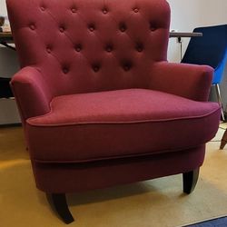 Dark Red Arm Chair