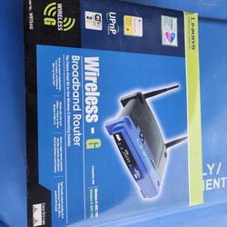 Brand New In Box Linksys Wireless G Broadband Router