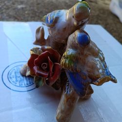 Glass  Bird Figurine