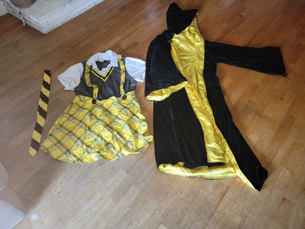 Harry Potter Hufflepuff & Robe! Sz Xl