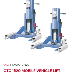 OTC 1050 vehicle lift system