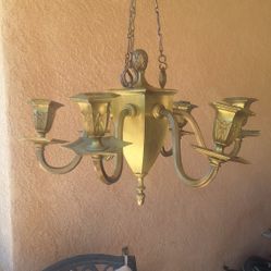 Solid Brass Chandelier