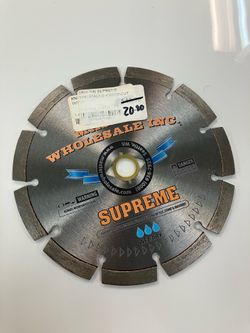 Supreme segmented wet diamond blade