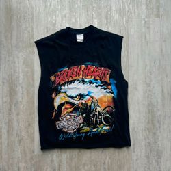 Broken Hearts Cut Off Shirt