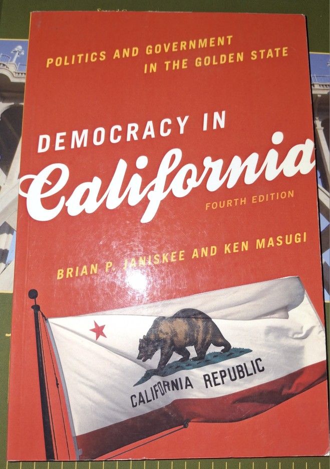 Democracy In California Book