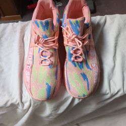 Men's Shoes Size 13 Pink Multi Colors