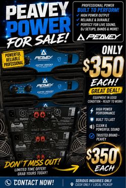 Peavey GPS 3500 Amplifier
