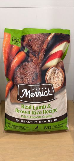 Merrick Real Lamb & Brown Rice Dry Dog Food