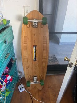 Hamboard longboard wide skateboard