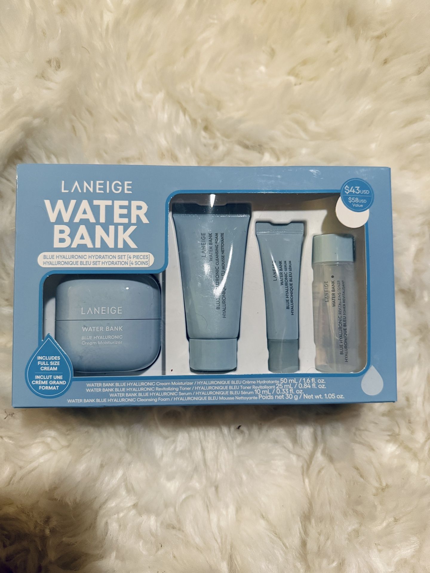LANEIGE WATER BANK Hyaluronic hydration SET SKINCARE
