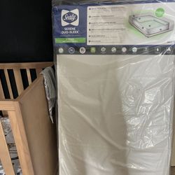 Sealy Serene Duo-Sleek Crib Mattress