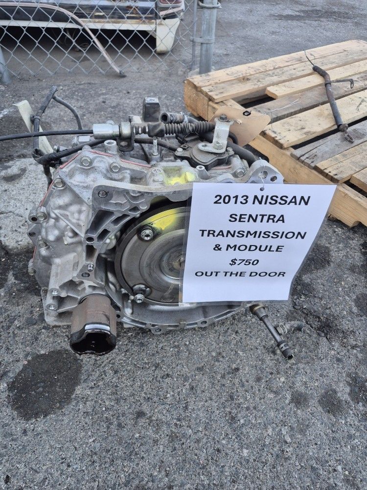 2013 Nissan Sentra Transmission