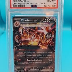 Charizard Ex Special Collection 2025 Psa 10