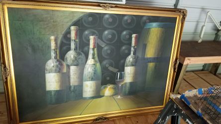 Gorgeous Giant Oil Painting 