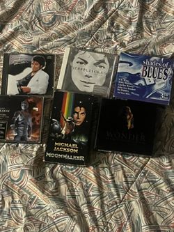 Micheal Jackson Collection Along With Stevie And Blues