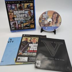 PS4 Grand Theft Auto FIVE Premium Edition
